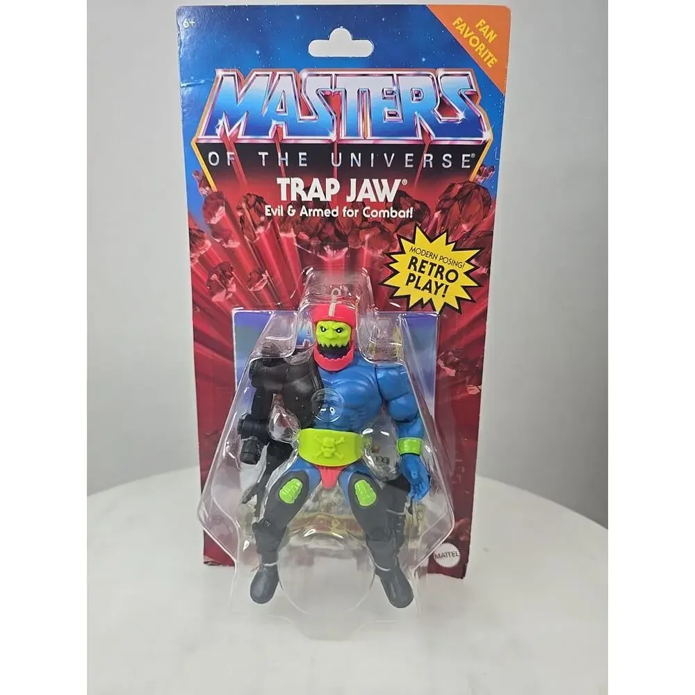 Mattel Masters of the Universe Origins Trap Jaw Fan Favorite Action Figure MOTU
